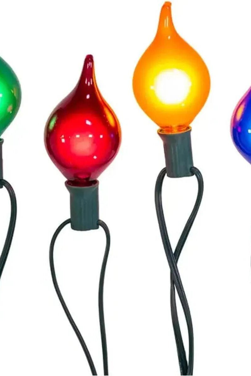 Shop For Kurt Adler UL 10 - Light G45 Multicolor Teardrop Light Set