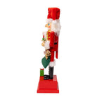 Shop For Kurt Adler Wooden 15 - Inch Santa Calendar Nutcracker