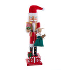 Shop For Kurt Adler Wooden 15 - Inch Santa Calendar Nutcracker