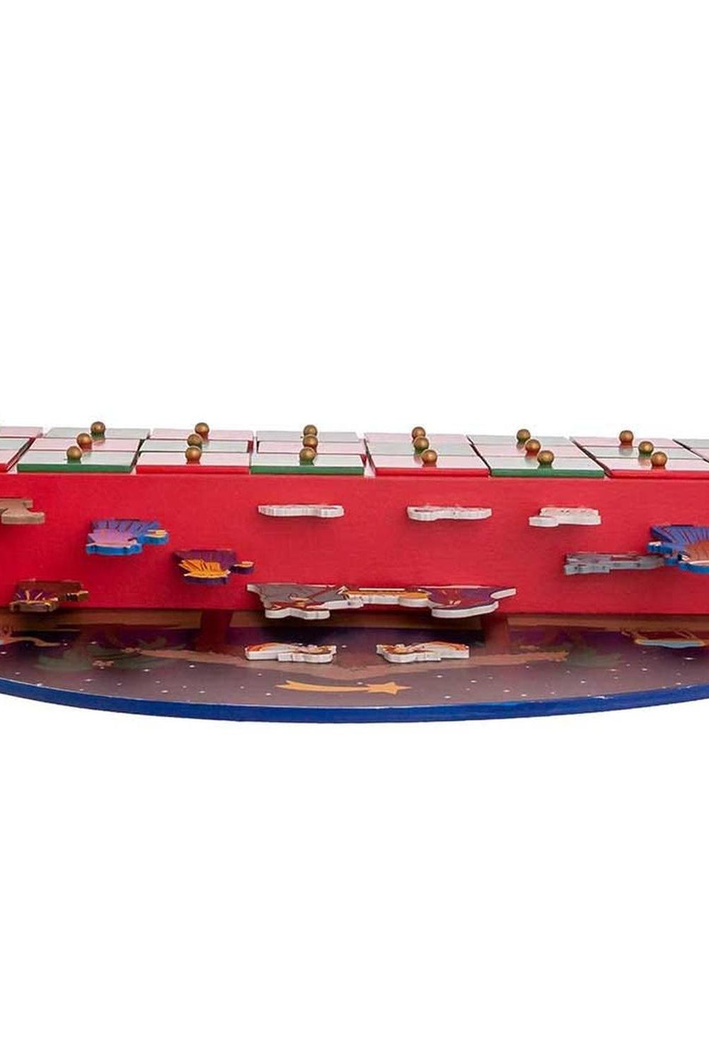 Shop For Kurt Adler Wooden Nativity Advent Calendar