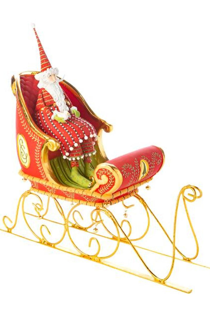 Shop For Large Dash Away Sitting Santa & Sleigh Figure Set