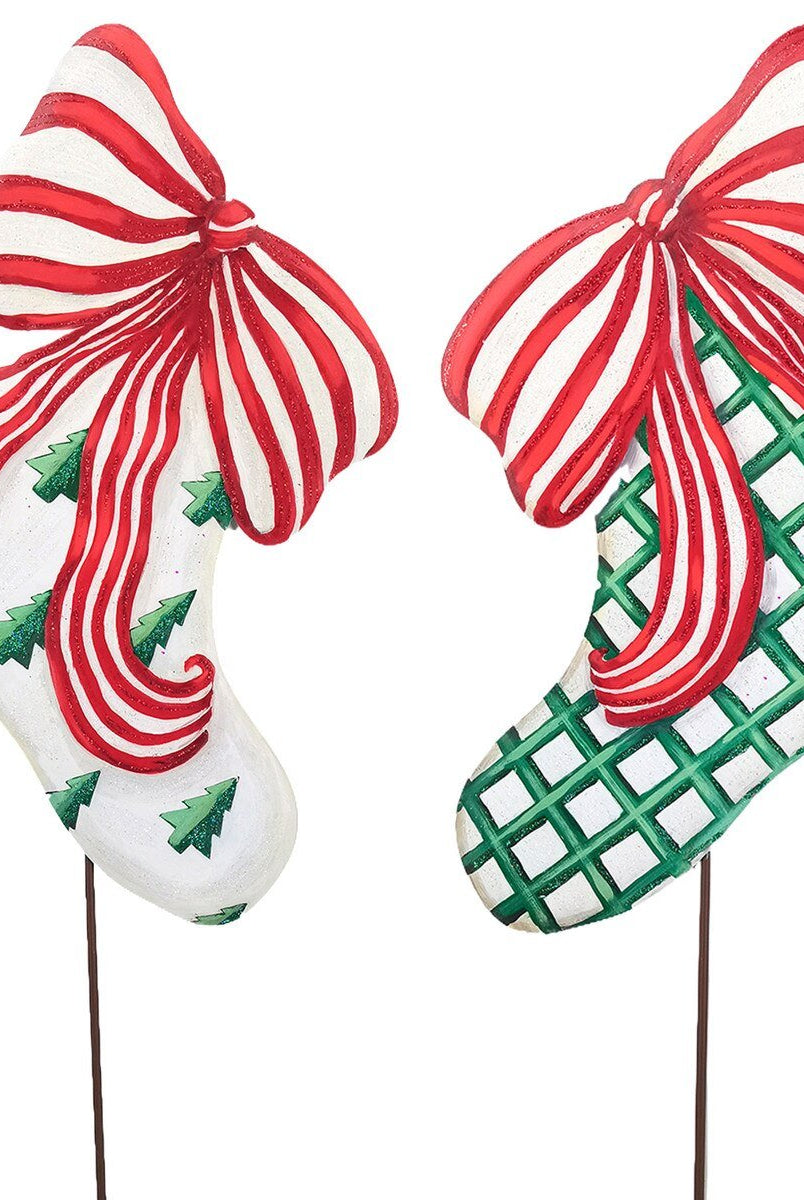 Shop For Large Modern Stockings, Set of 2 (Hanger/Easel)