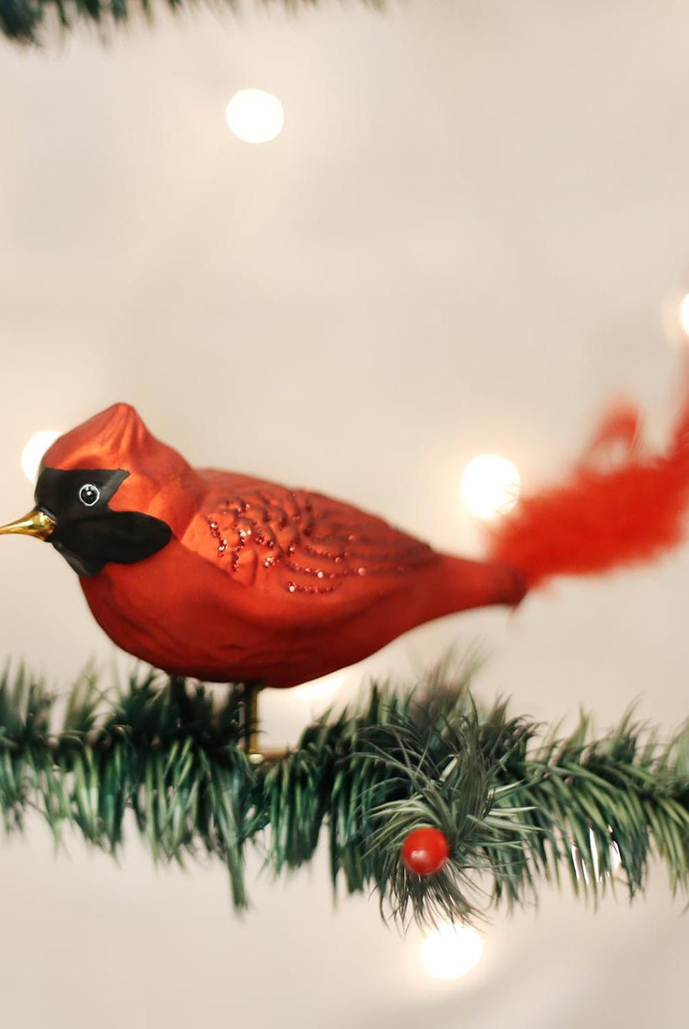 Large Red Cardinal Ornament