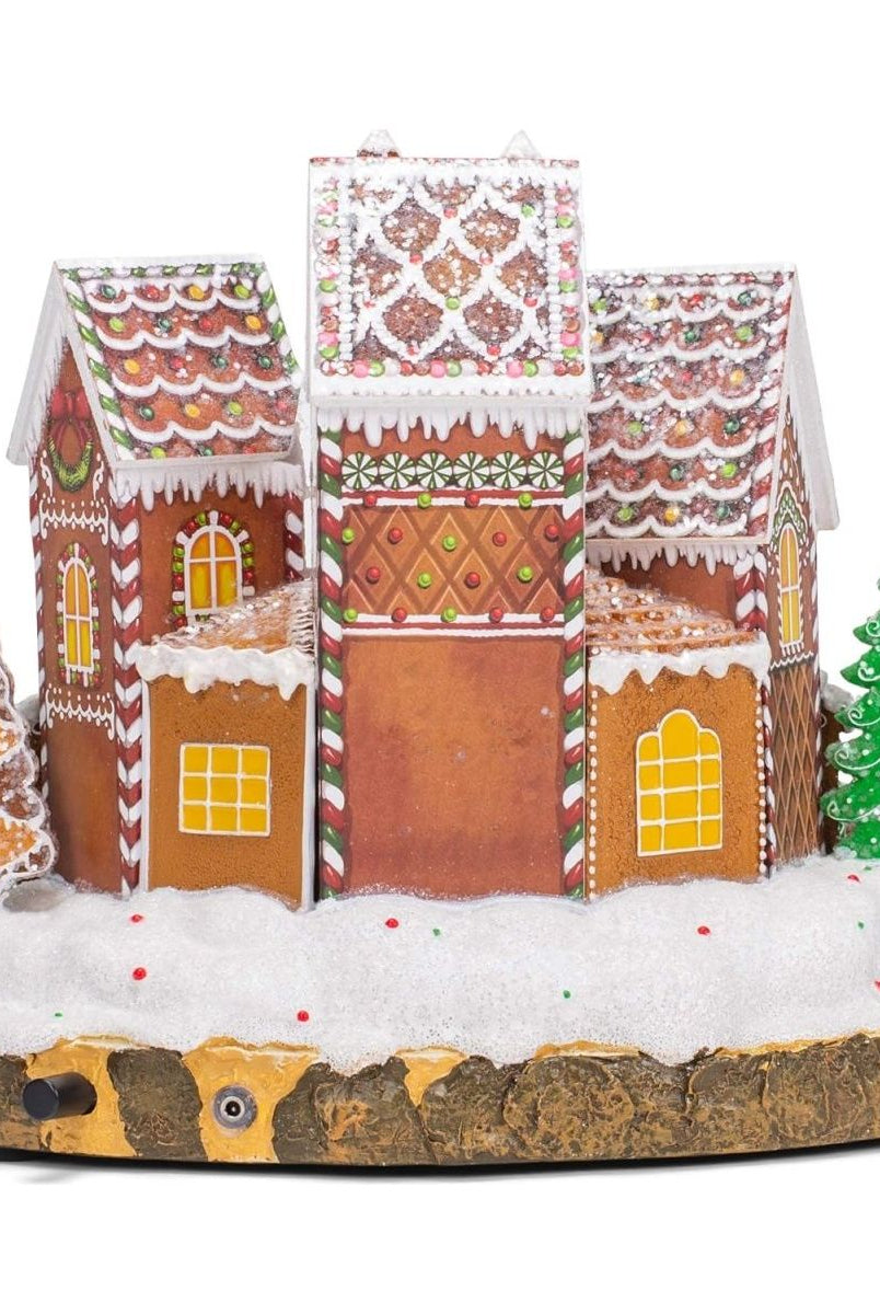 Shop For LED Gingerbread Musical House and Train at Michelle's aDOORable Creations