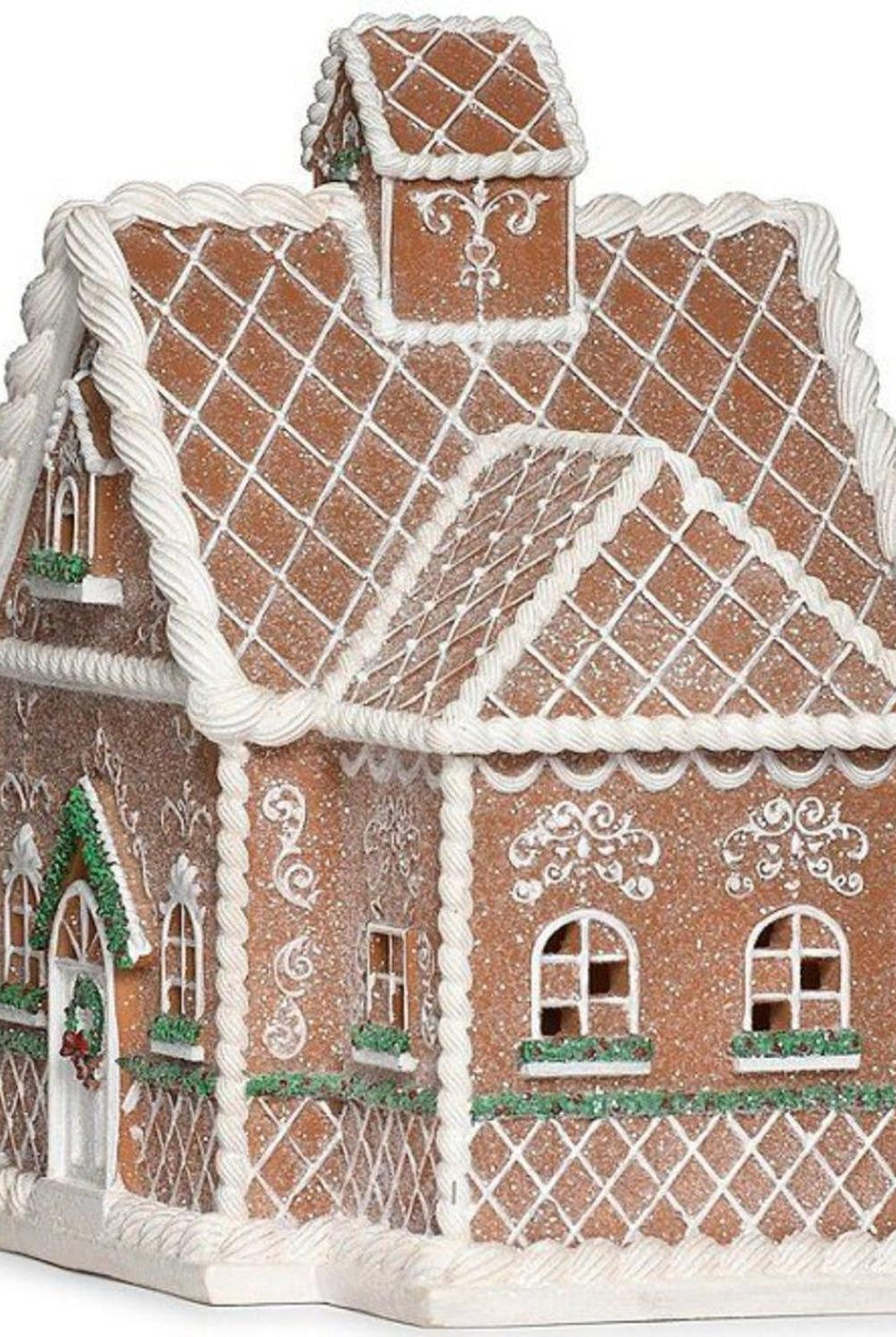 LED Lighted House w/Berry