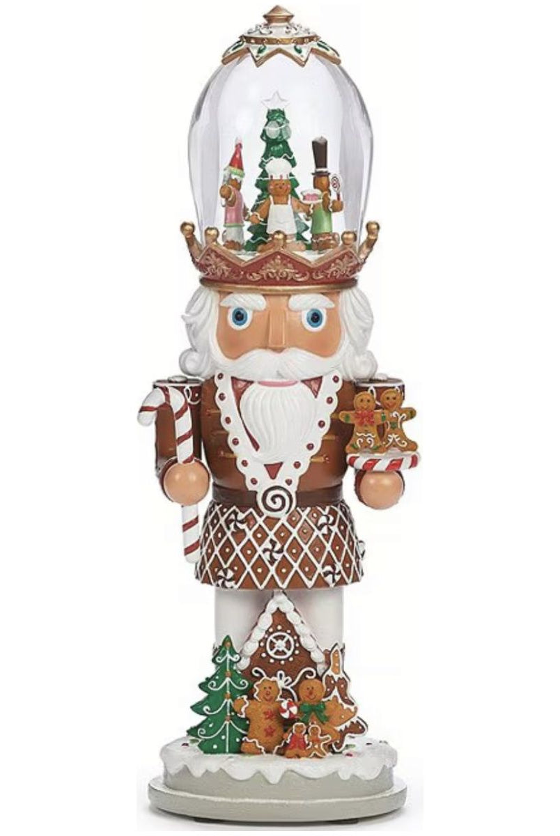 Shop For LED Lighted Musical Gingerbread Nutcracker at Michelle's aDOORable Creations