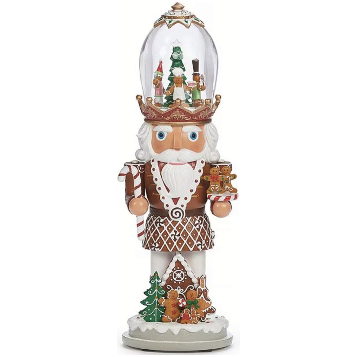 Shop For LED Lighted Musical Gingerbread Nutcracker at Michelle's aDOORable Creations