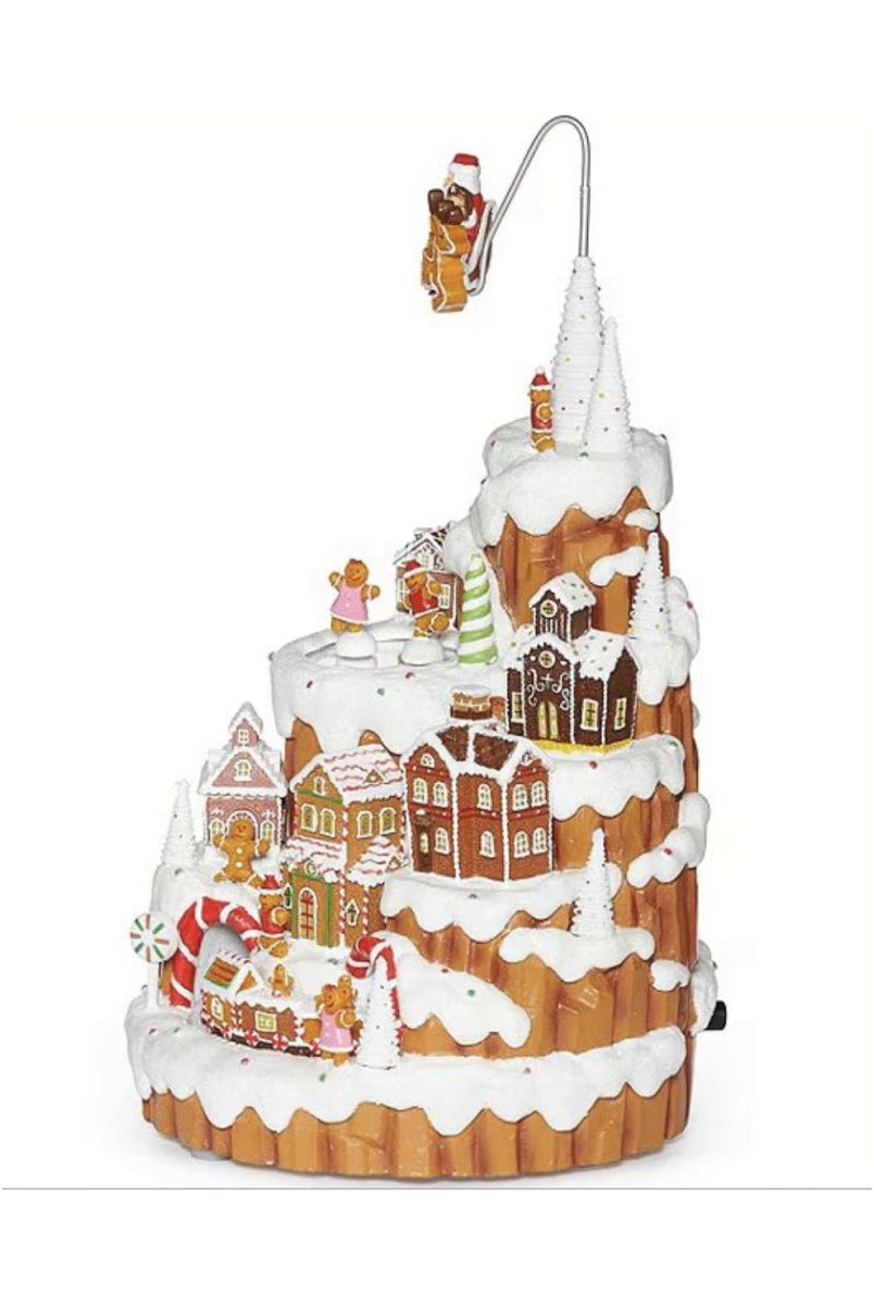 Shop For LED Musical Gingerbread Mountain House at Michelle's aDOORable Creations