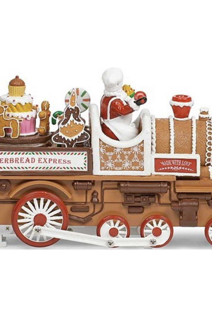 Shop For LED Musical Rotating Gingerbread Train at Michelle's aDOORable Creations