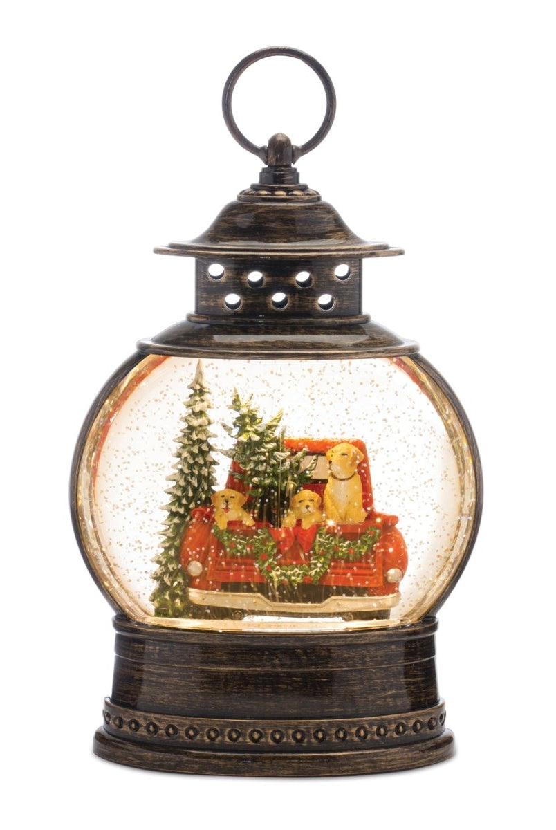 Shop For LED Snow Globe with Pickup Truck 11.5"H at Michelle's aDOORable Creations