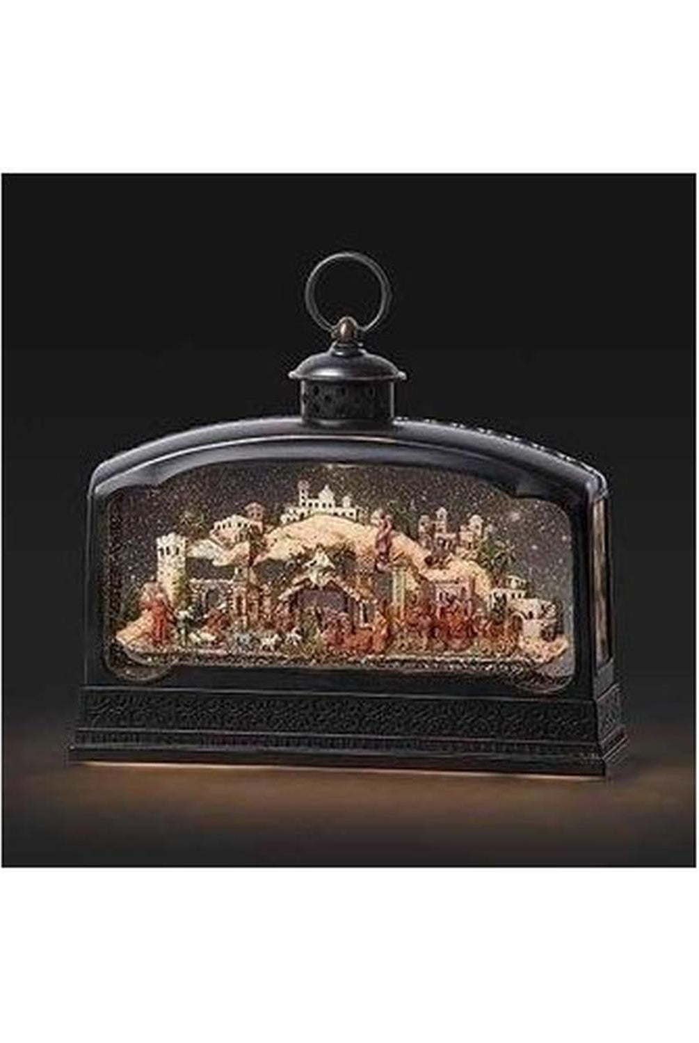 Shop For Led Swirl Nativity Music Lantern at Michelle's aDOORable Creations