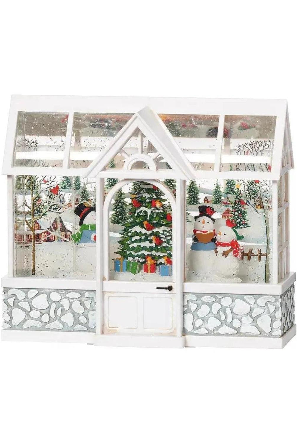 Shop For Led Swirl Snowman Choir Snow Globe