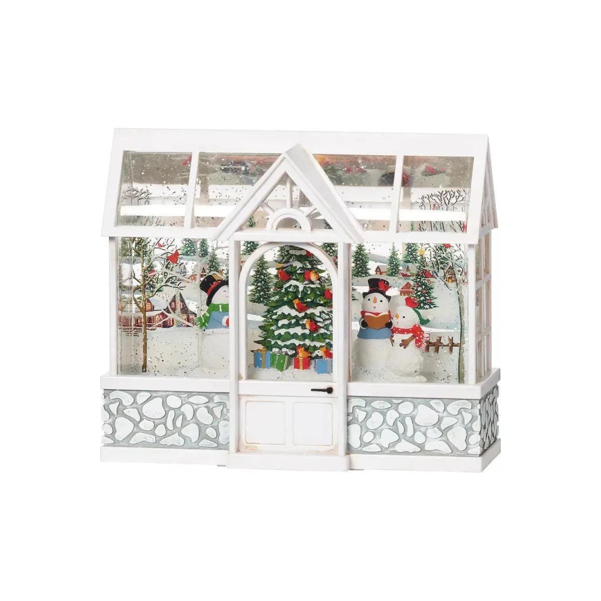 Shop For Led Swirl Snowman Choir Snow Globe
