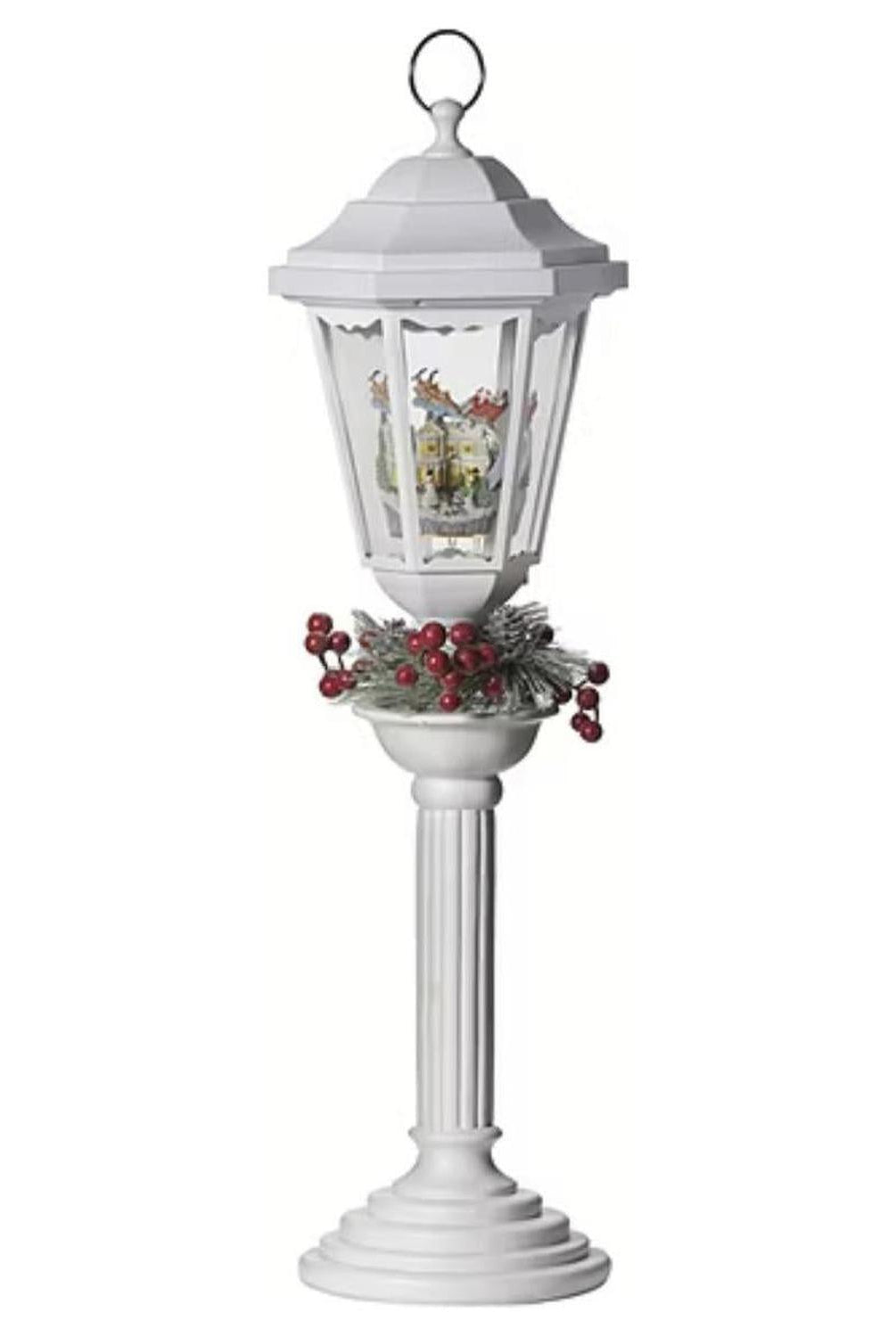 Shop For Led Swirl White Christmas Lamp Post