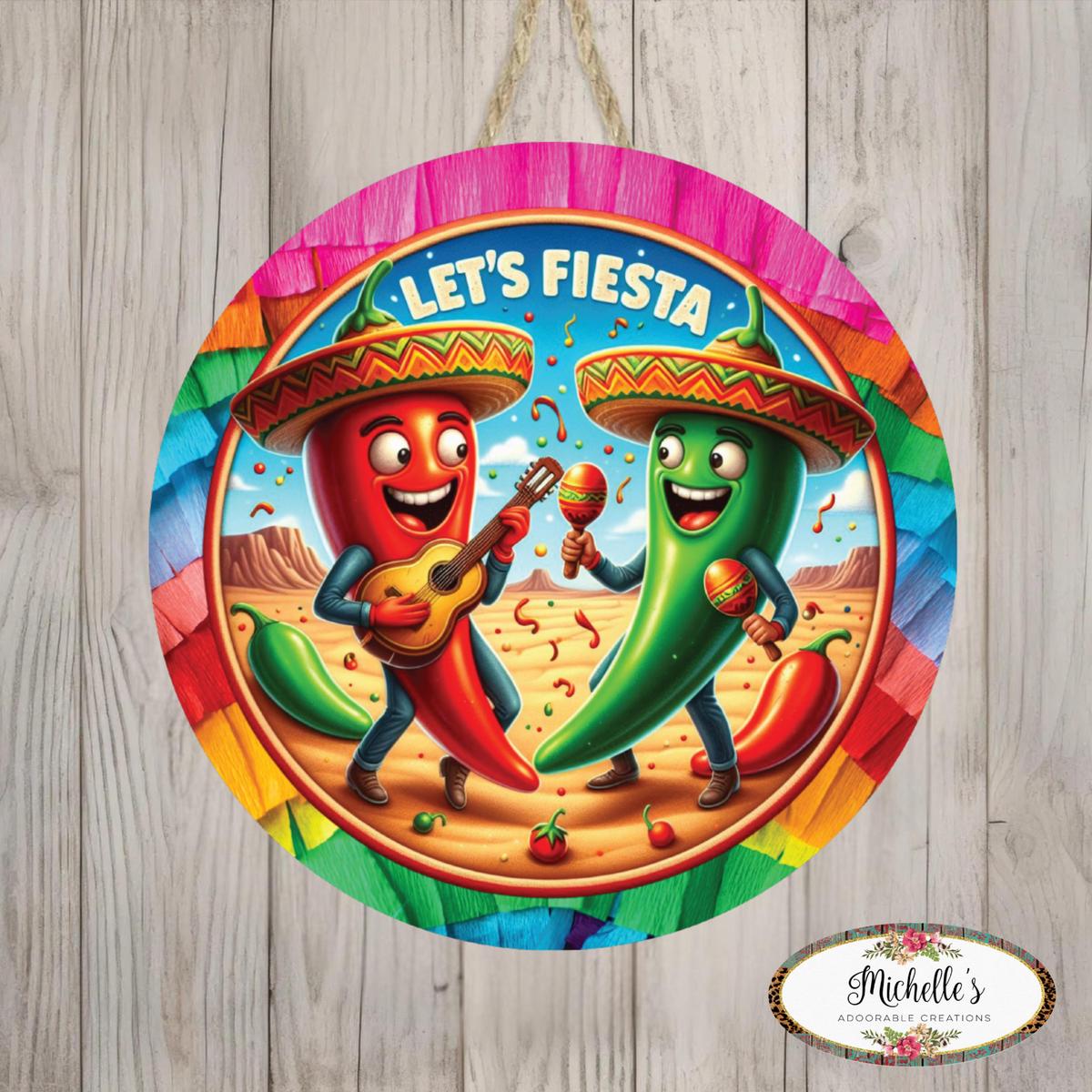 Shop For Let's Fiesta Cinco De Mayo Sign