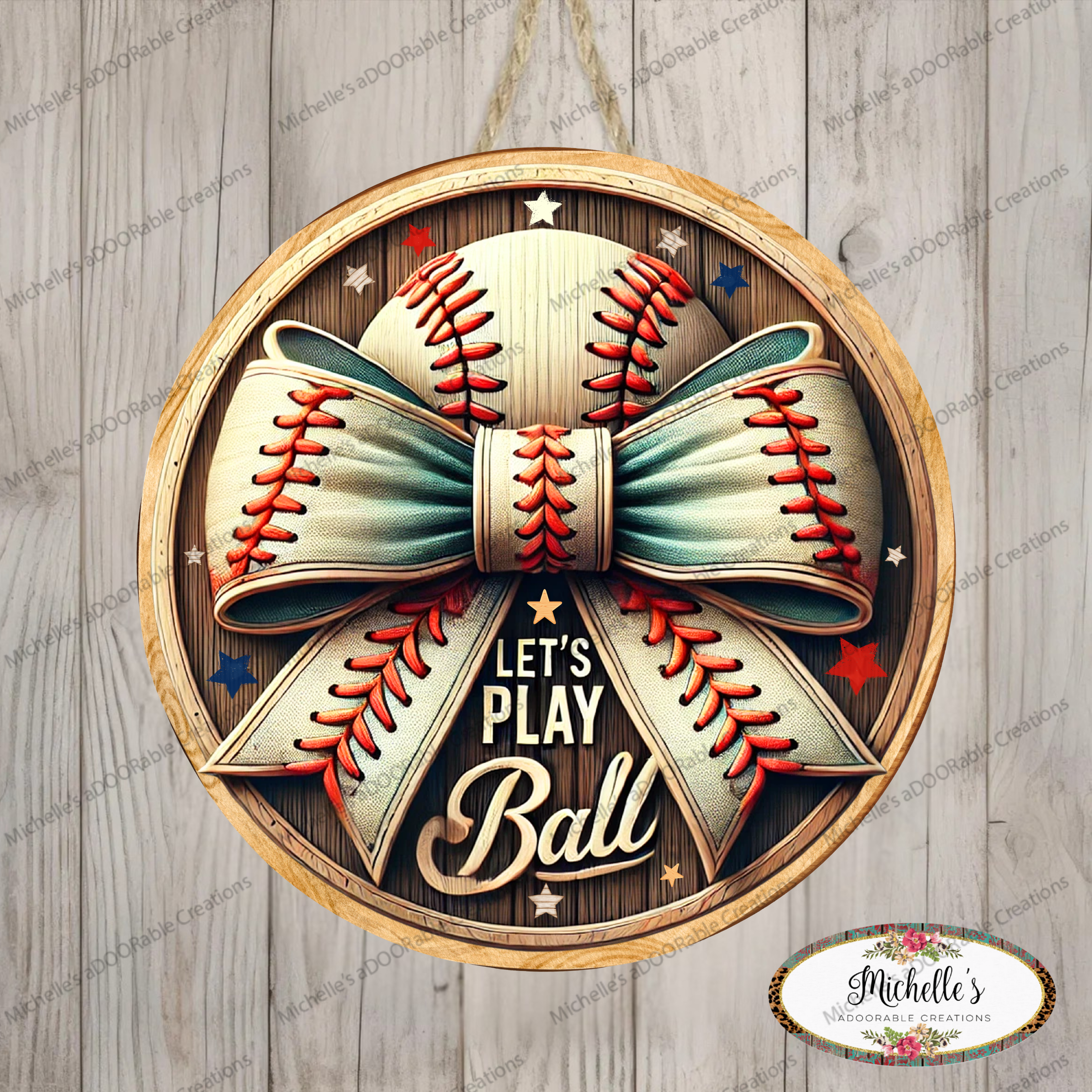 Shop For Let's Play Ball Baseball Sign