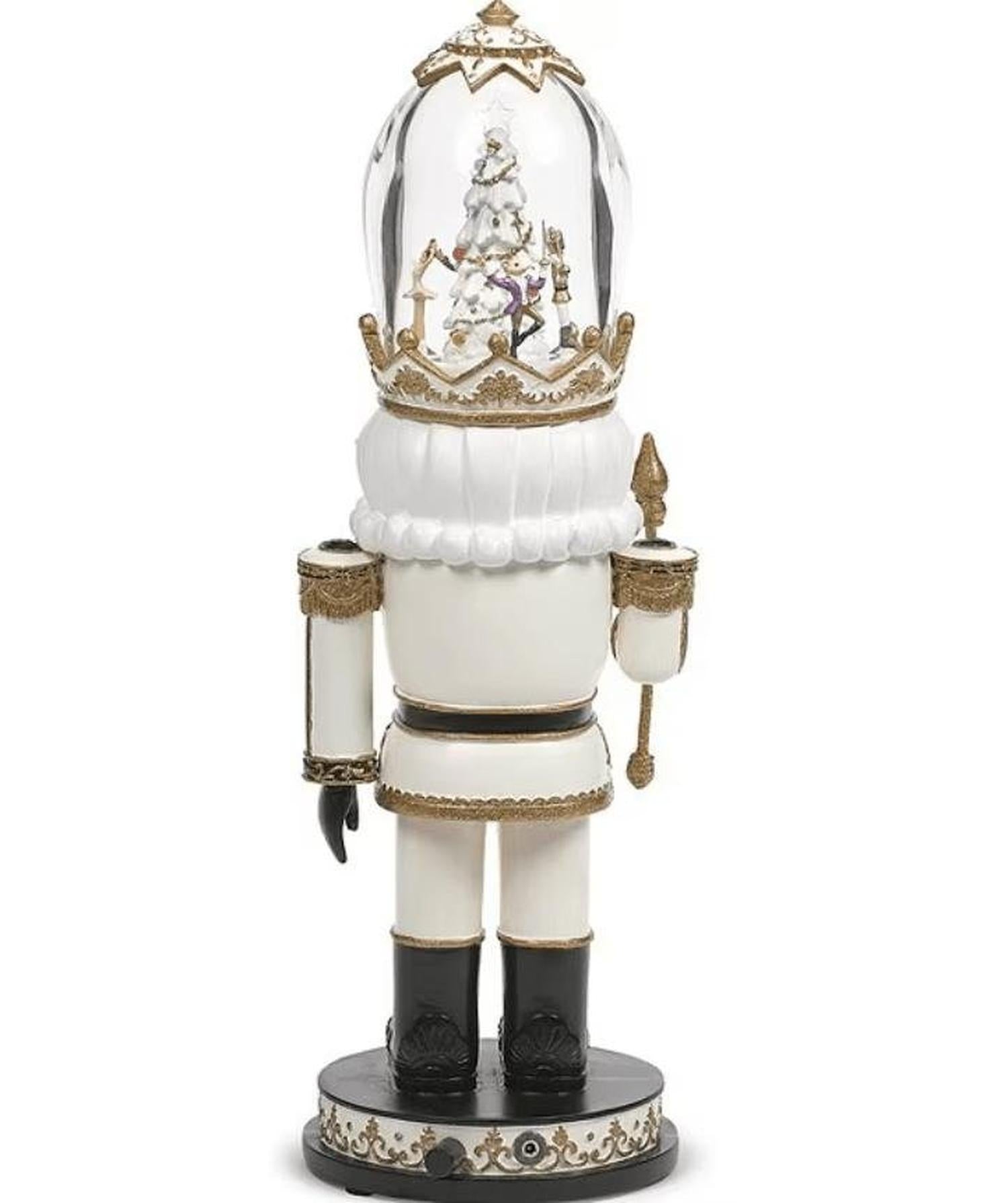 Lighted Musical Gold Nutcracker