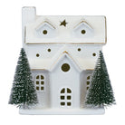Shop For Lit Ceramic House With Trees