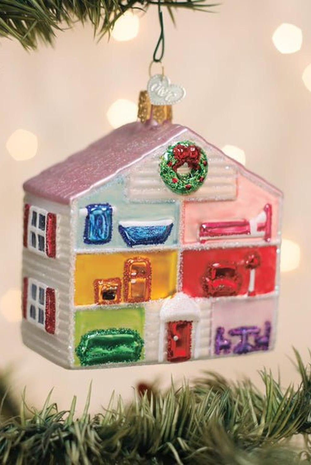 Lovely Doll House Ornament