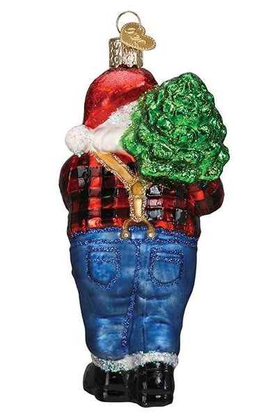 Shop For Lumberjack Santa Ornament