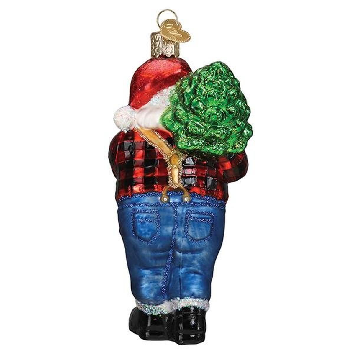 Shop For Lumberjack Santa Ornament