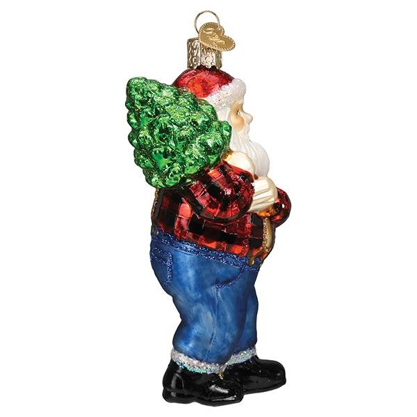 Shop For Lumberjack Santa Ornament