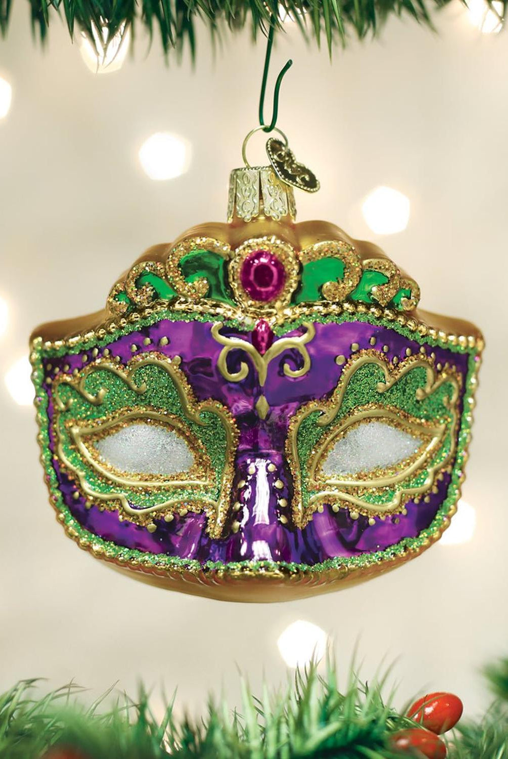 Mardi Gras Mask Ornament
