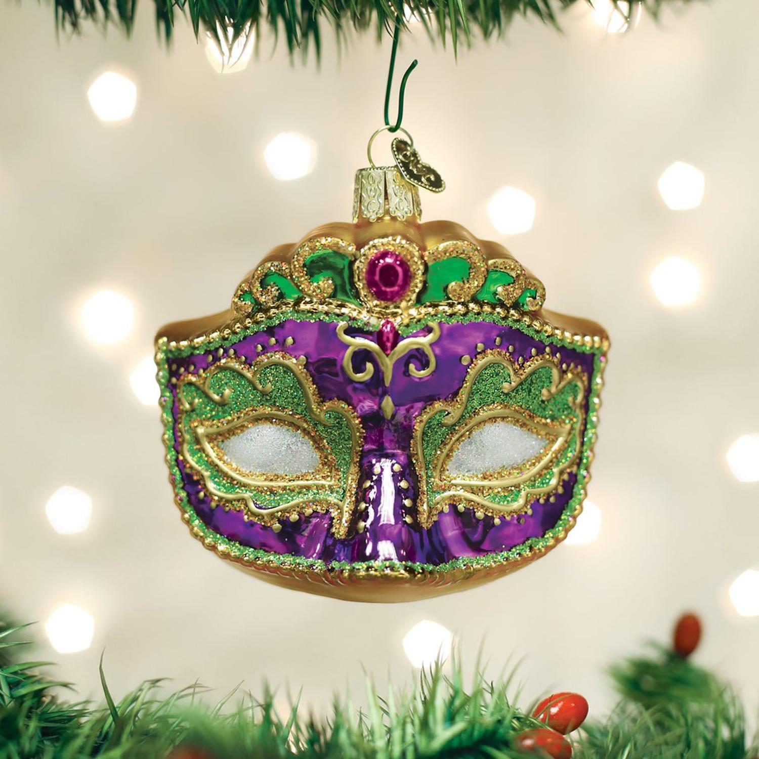 Shop For Mardi Gras Mask Ornament