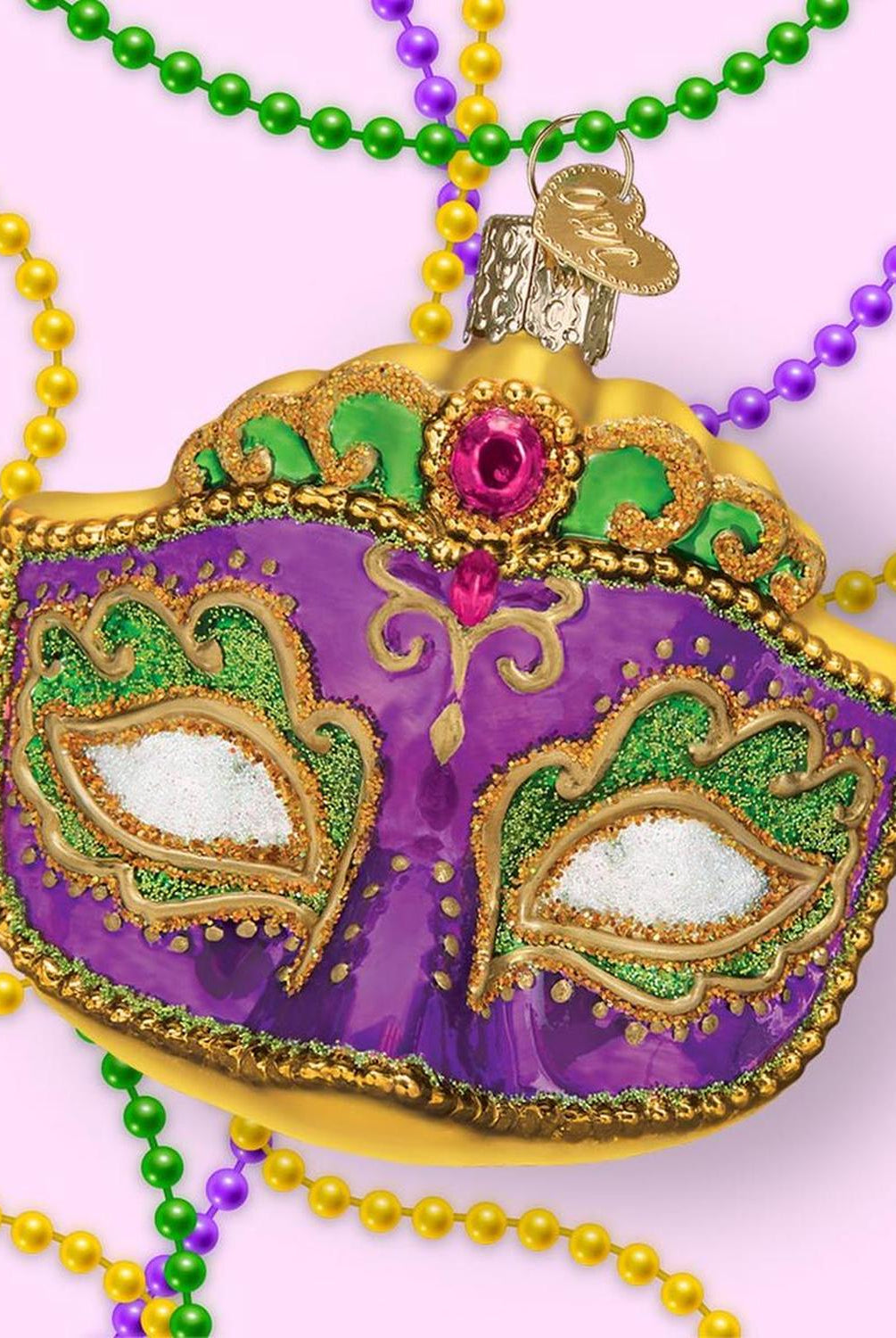 Mardi Gras Mask Ornament