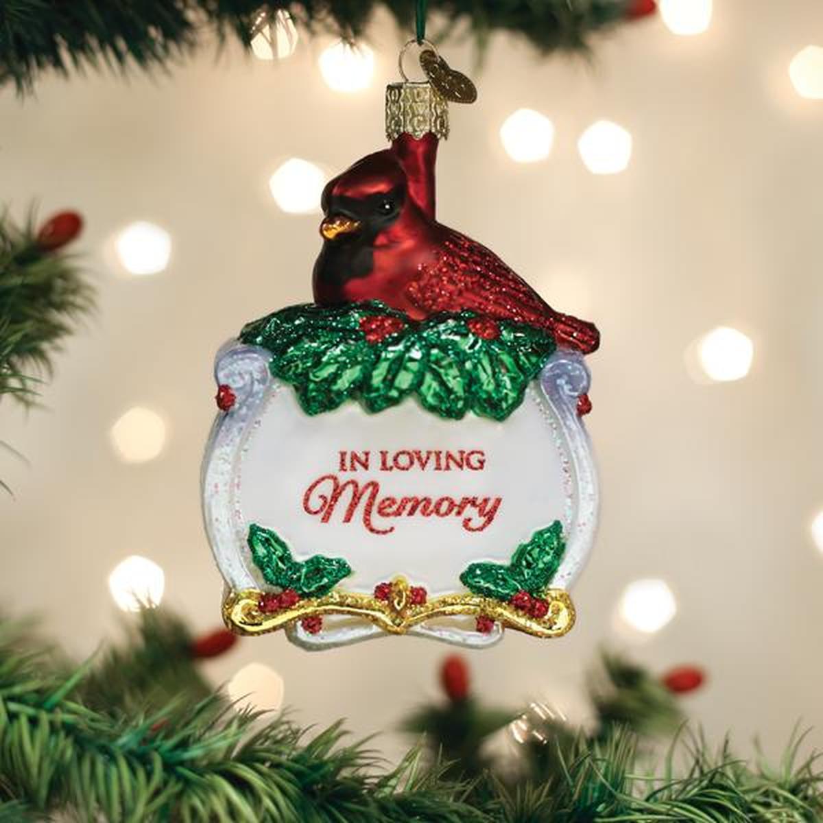 Shop For Memorial Cardinal Ornament