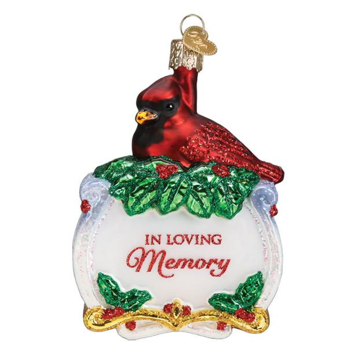 Shop For Memorial Cardinal Ornament
