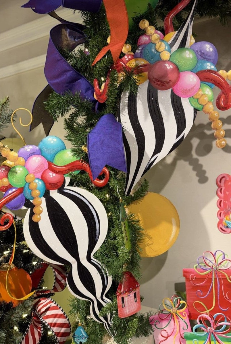 Shop For Merry & Bright Elegant Swirl Finial Ornament