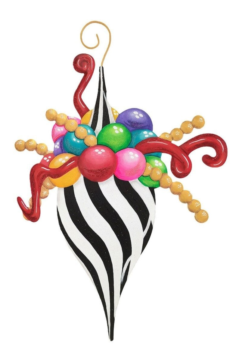 Shop For Merry & Bright Elegant Swirl Finial Ornament