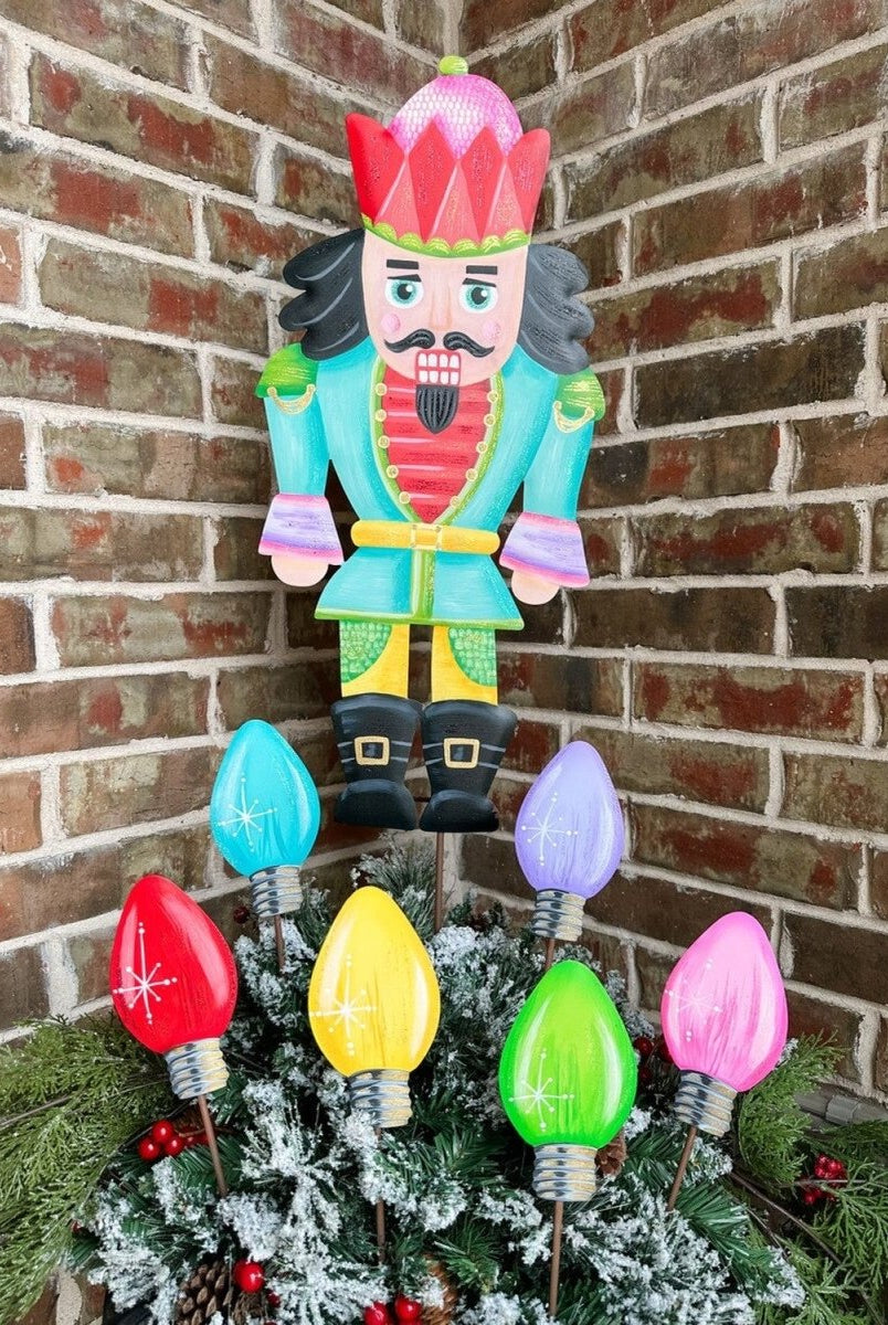 Shop For Merry & Bright Nutcracker (Stake/Hanger/Easel)