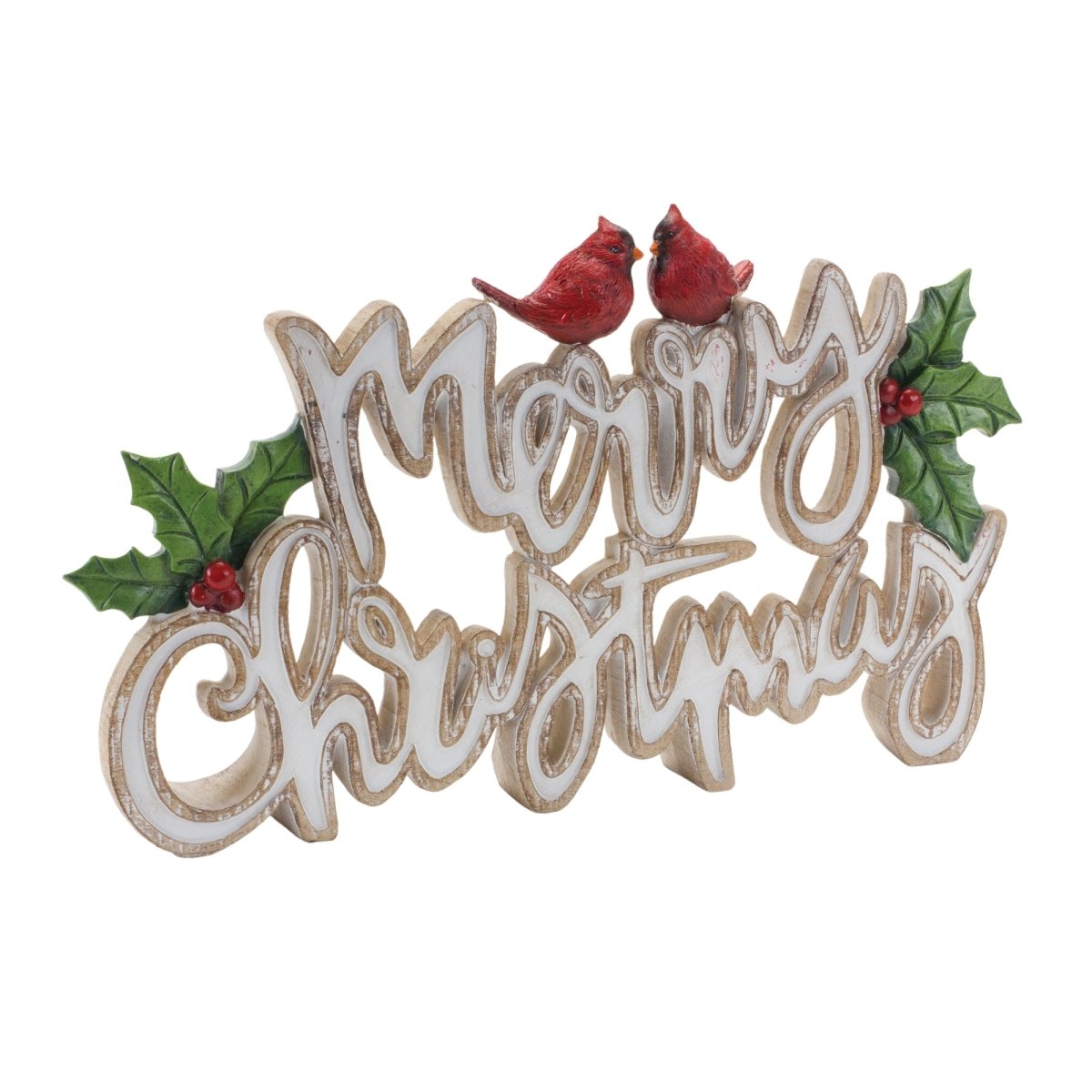 Shop For Merry Christmas Tabletop Sign (Set of 2) at Michelle's aDOORable Creations