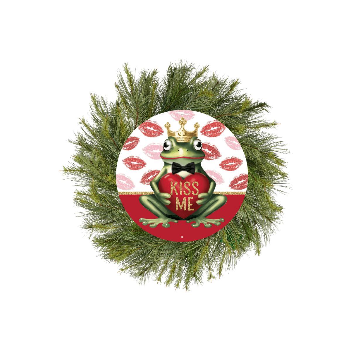 Shop For Metal Kiss Me Frog Prince Sign