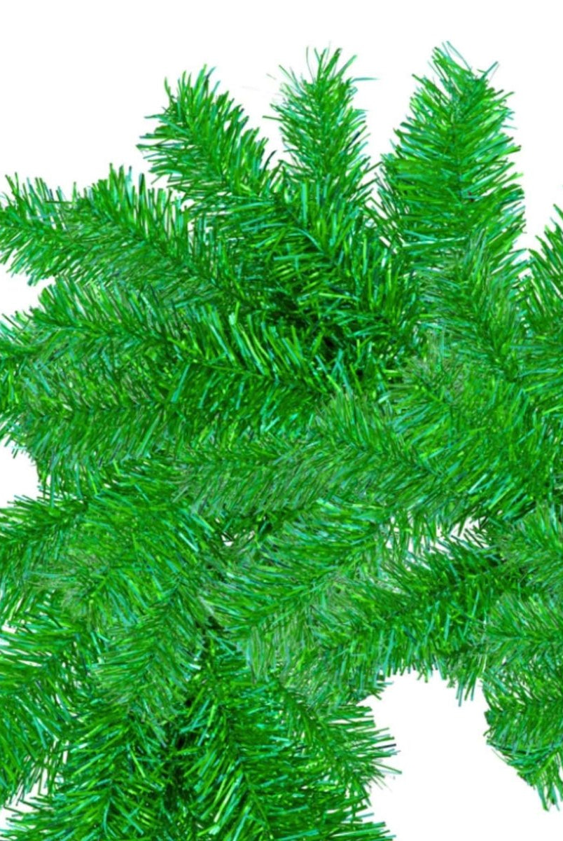 Shop For Metallic Green Christmas Garland