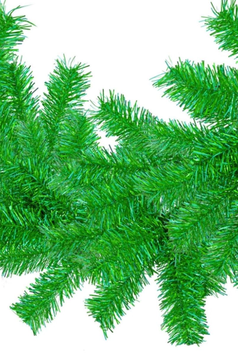 Shop For Metallic Green Christmas Garland