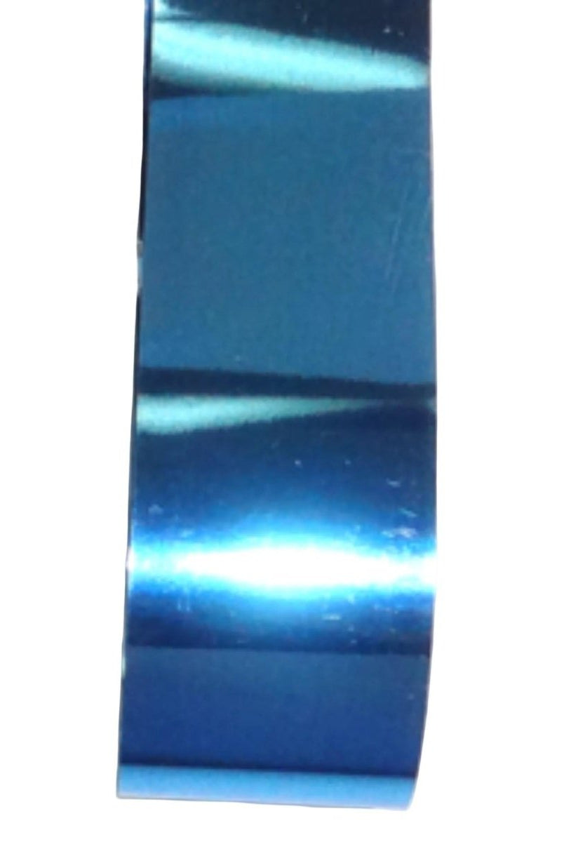 Shop For Metallic Non - Wired Ribbon: Baby Blue (Size 5)