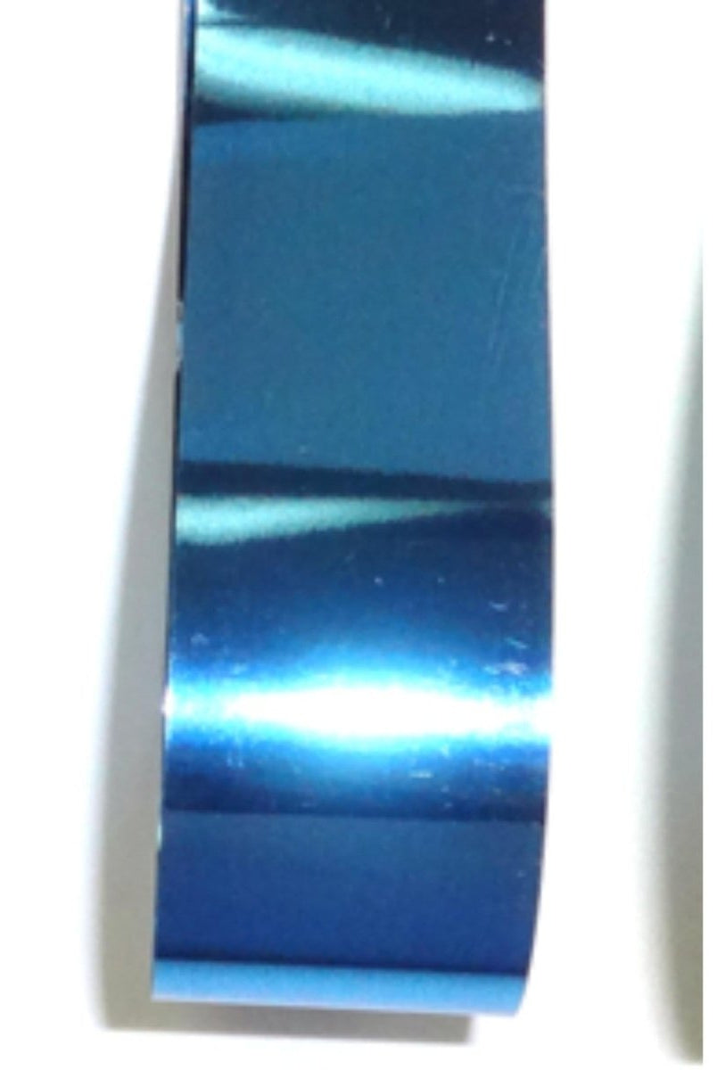 Shop For Metallic Non - Wired Ribbon: Baby Blue (Size 5)