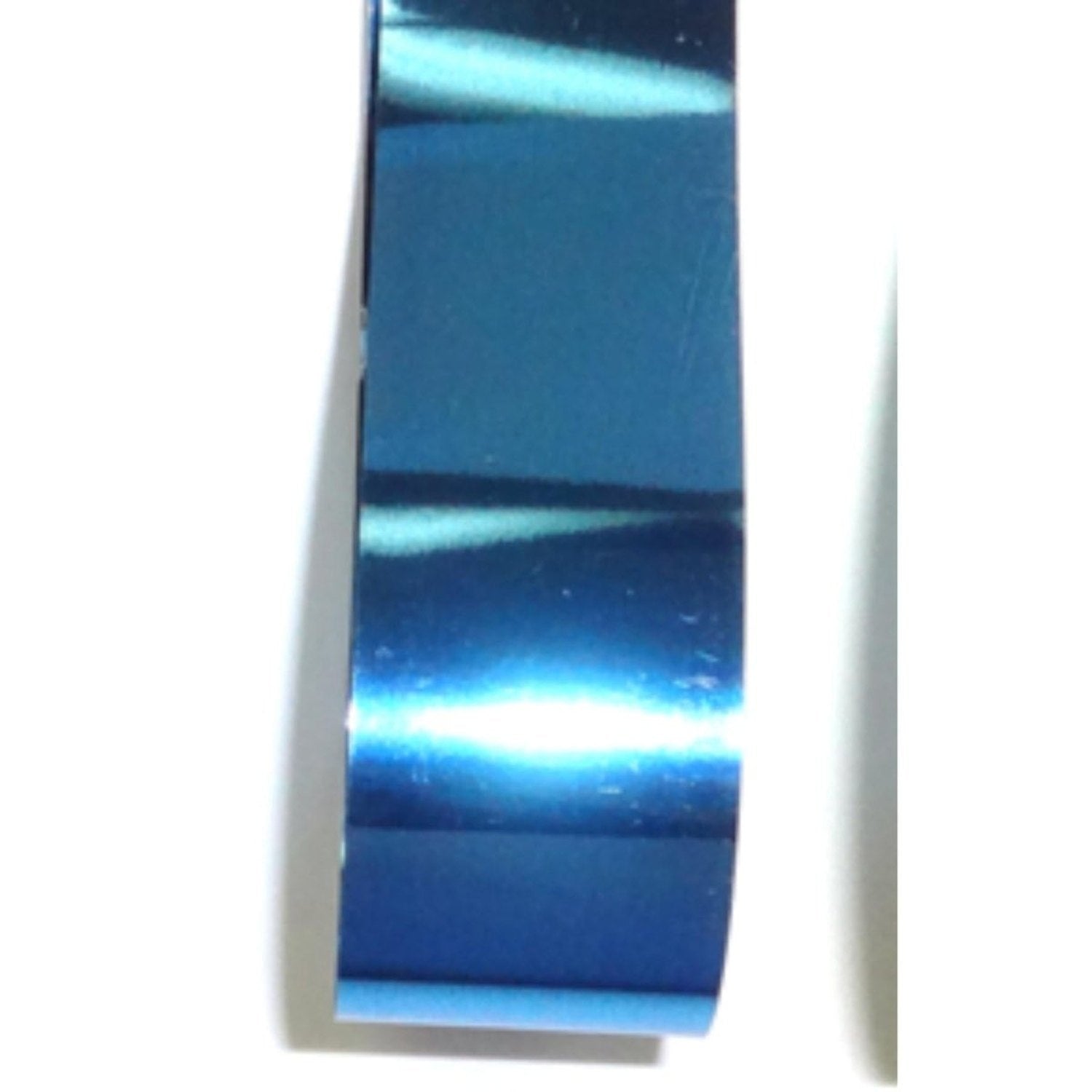 Shop For Metallic Non - Wired Ribbon: Baby Blue (Size 5)