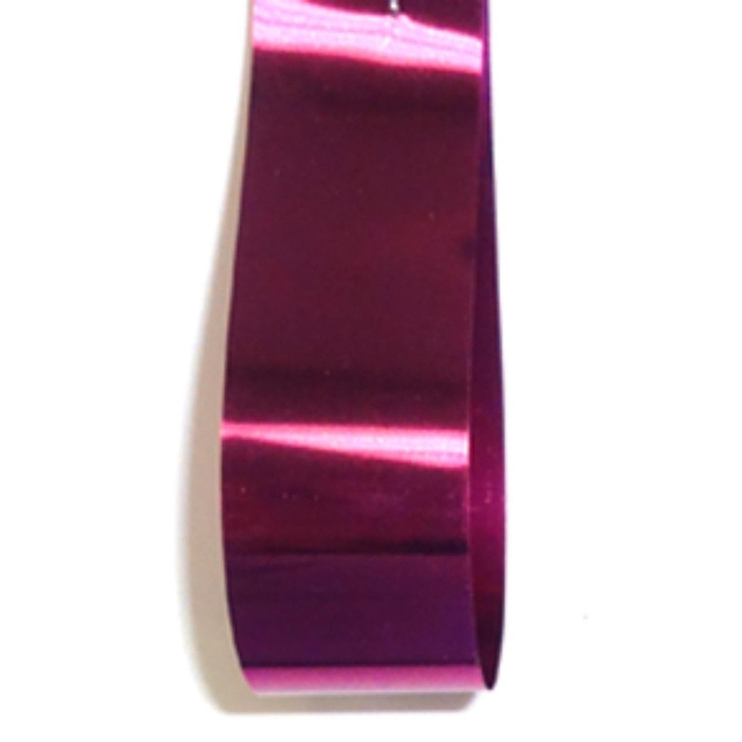 Shop For Metallic Non - Wired Ribbon: Burgundy (Size 5)