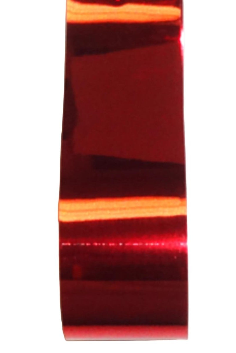 Shop For Metallic Non - Wired Ribbon: Red (Size 5)