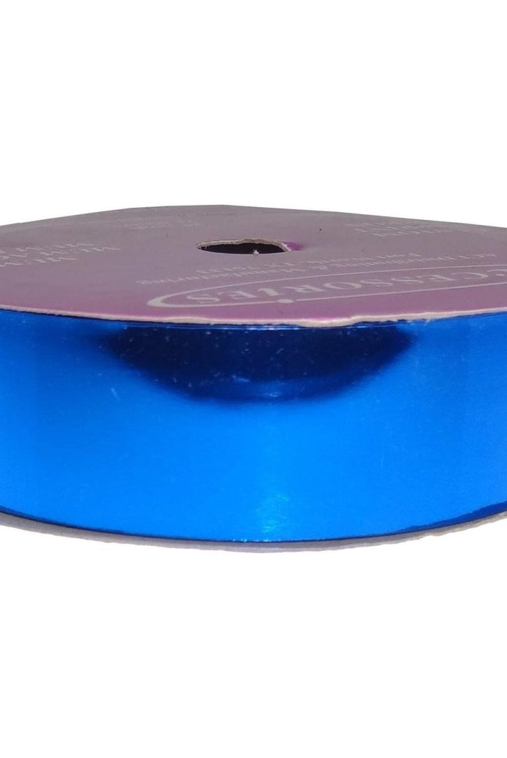 Shop For Metallic Non - Wired Ribbon: Royal (Size 5)