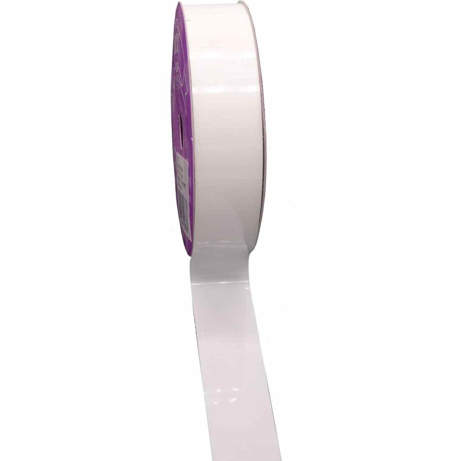 Shop For Metallic Non - Wired Ribbon: White (Size 5)