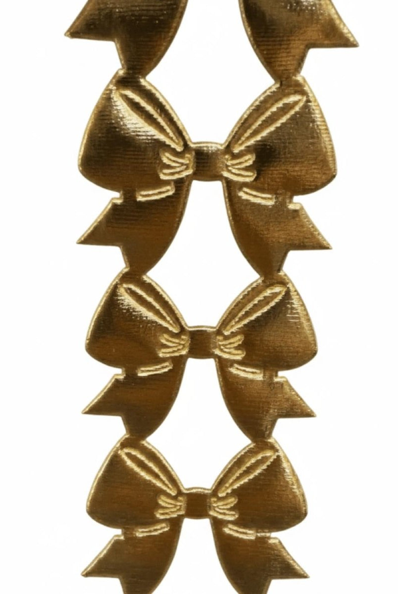 Shop For Metallic Vinyl Puffy Bow Garland Streamer
