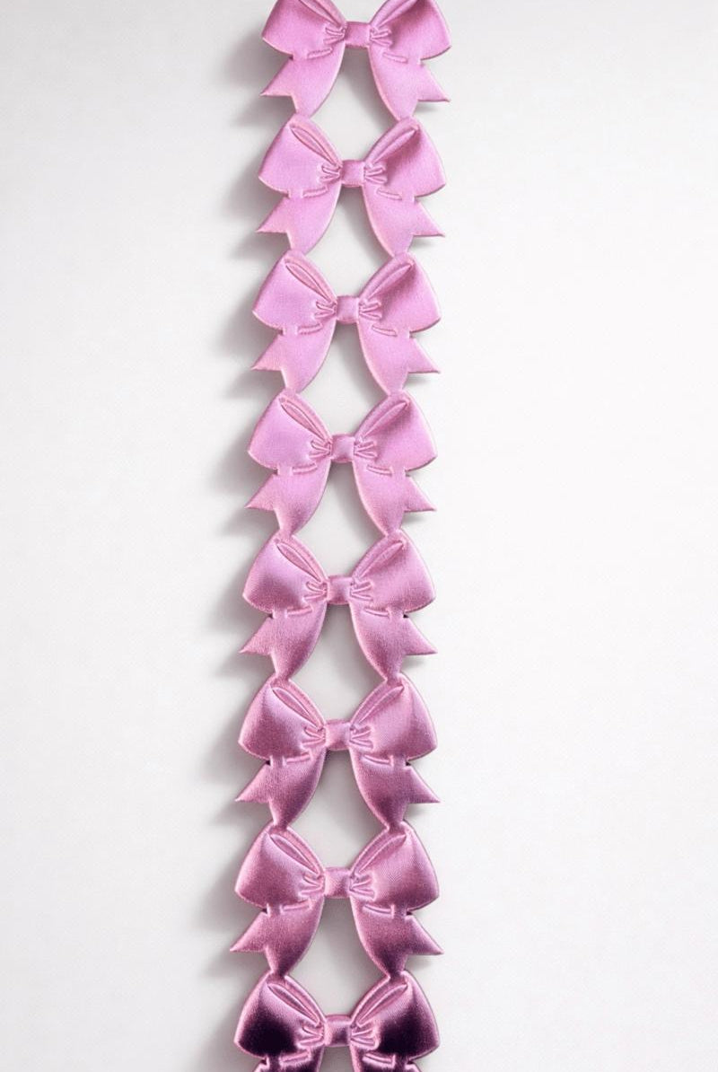 Shop For Metallic Vinyl Puffy Bow Garland Streamer
