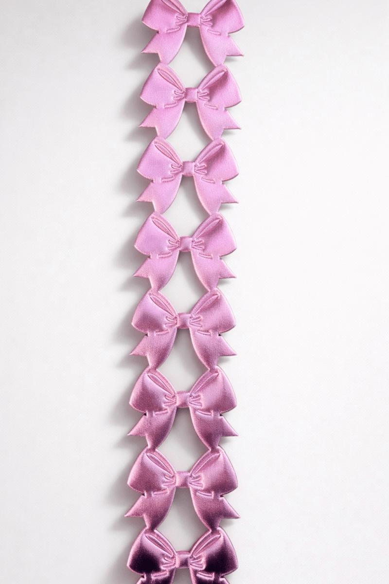 Shop For Metallic Vinyl Puffy Bow Garland Streamer