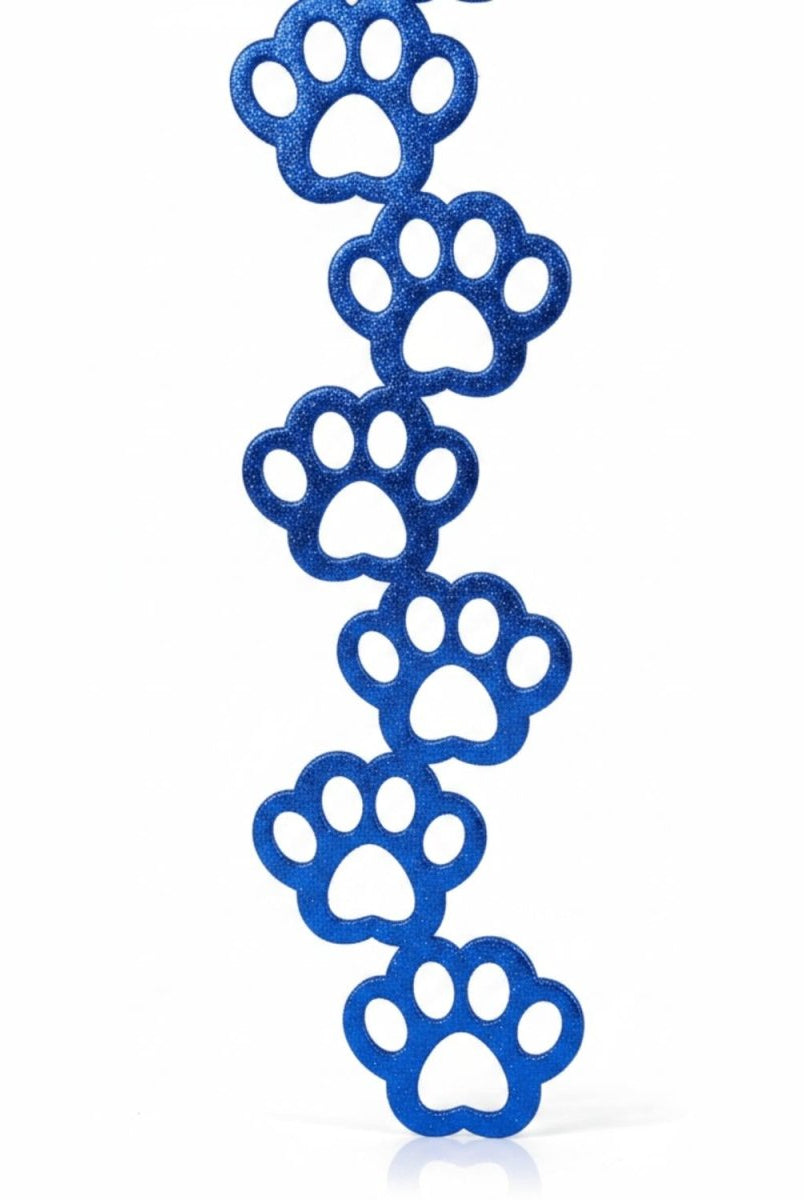 Shop For Metallic Vinyl Puffy Paw Garland Streamer
