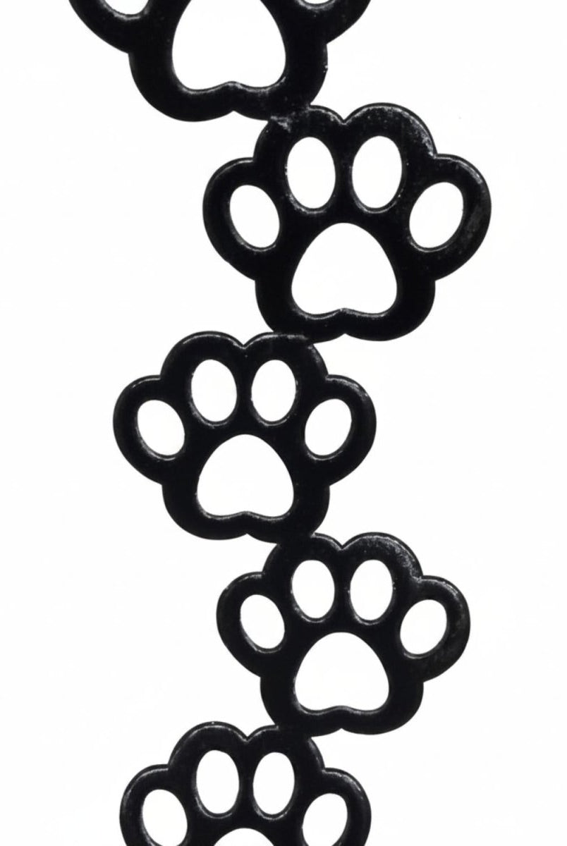Shop For Metallic Vinyl Puffy Paw Garland Streamer